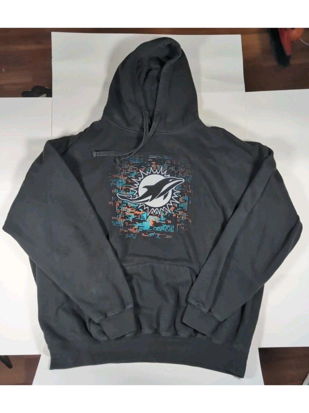 Team Apparel Men's Miami Dolphins XXL Club Hoodie